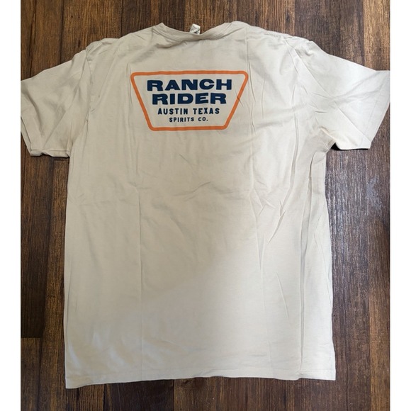 The Southern Gentlemen | Shirts | Mens Ranch Rider Tshirt Beige Spirits ...